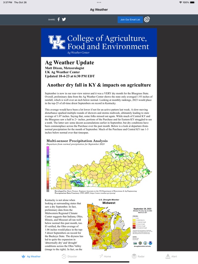Weather Alert App screenshot 8 of 20