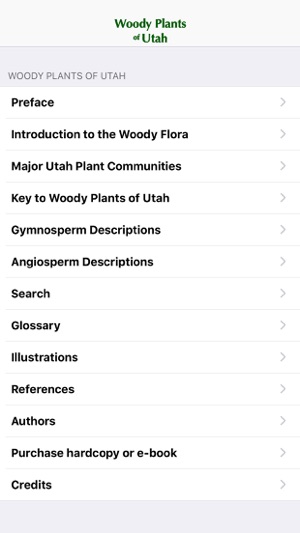 Woody Plants of Utah screenshot 3 of 5