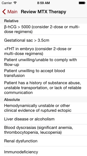 WUSM OB Calc screenshot 8 of 10