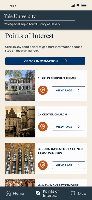Yale Tour: History of Slavery screenshot 6 of 20