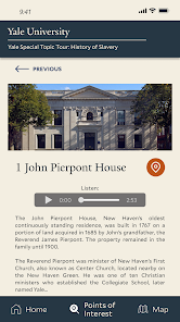 Yale Tour: History of Slavery screenshot 10 of 20